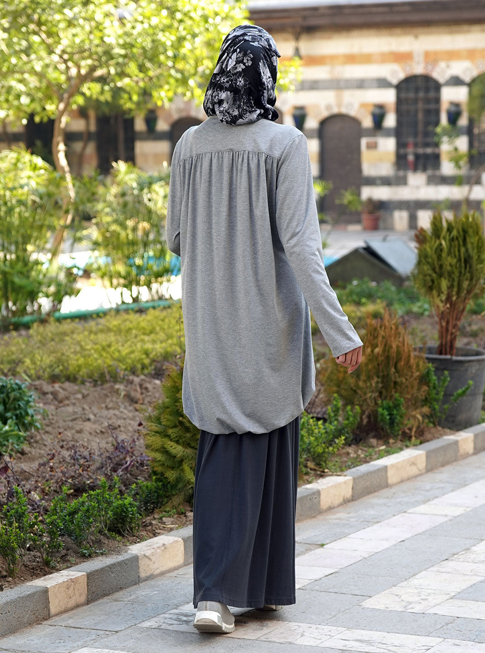Gathered Hem Tunic
